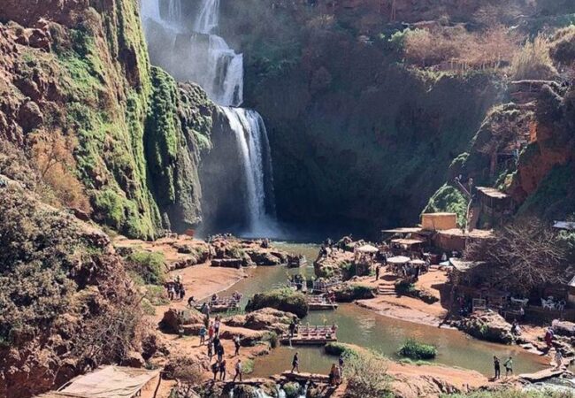 Ouzoud waterfalls one day trip from Marrakech