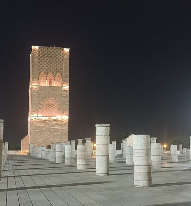 Hassan Tower in Rabat, a key landmark in Morocco's capital