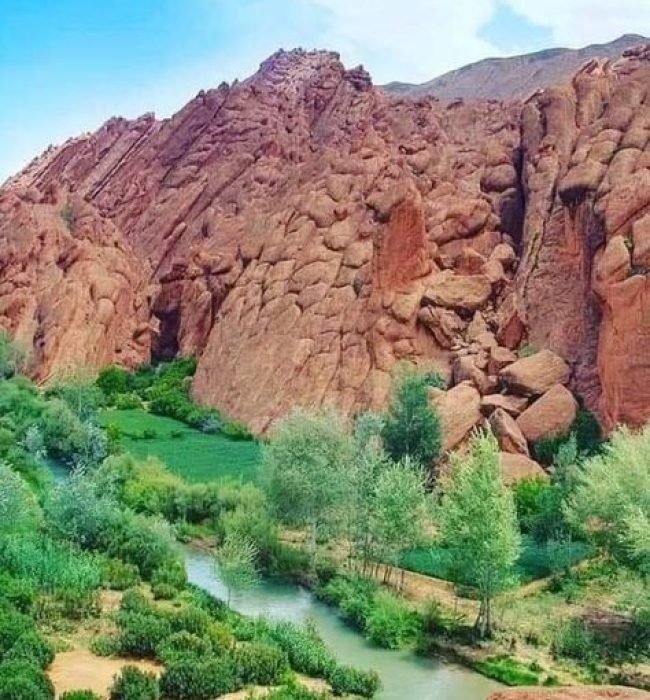 Morocco's Northern & Desert landscapes journey through the rugged Dades Valley with its dramatic cliffs